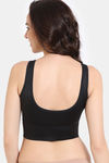 Zivame Double Layered Non Wired 3/4Th Coverage Bra Top With Removable Cookies - Tap Shoe — thumbnail 2